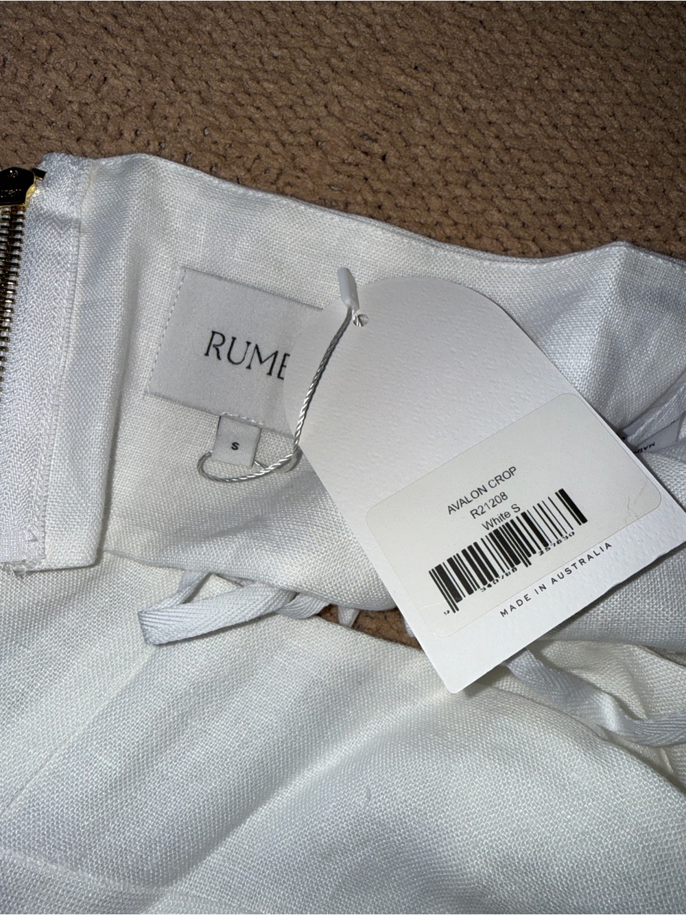 112. Rumer Avalon Crop Top - Picture 9 of 10
